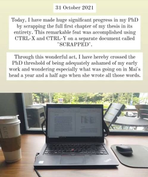 From Spine Fracture to Changing My PhD Main Supervisor